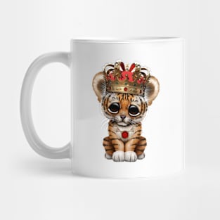 Cute Royal Tiger Wearing Crown Mug